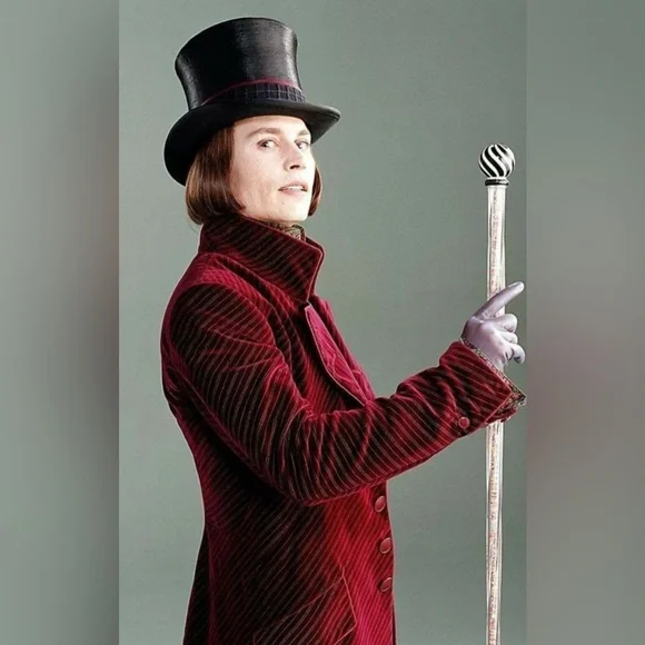 Willy WONKA Striped Jacket
Style Halloween costume Johnny - Picture 1 of 16